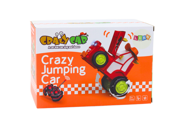 Remote Controlled Jumping R/C Tractor Green