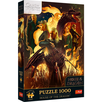 Puzzle – 1000 Premium Plus – Drachenkönig Trefl 12068