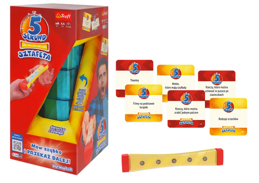 Gra towarzyska 5 sekund SZTAFETA Trefl 02601