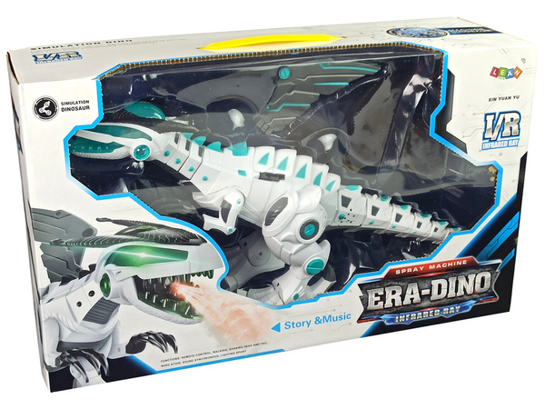 Interactive Dinosaur Robot Remote Control Sound Lights Music
