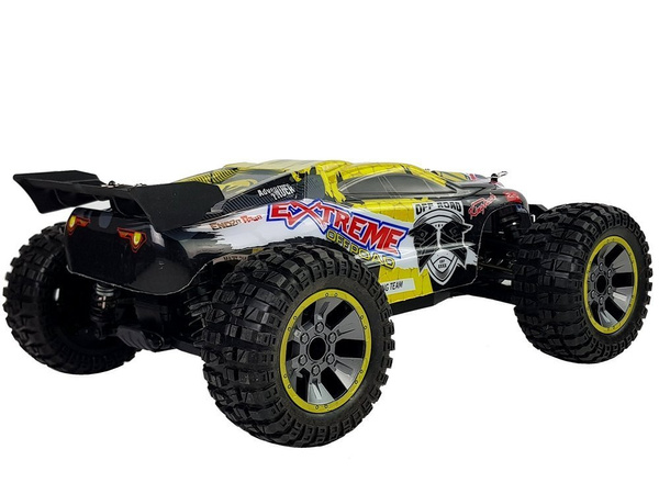 Remote Controlled Off-road Vehicle Yellow 1:10 ENOZE 9202E 40 km/h Large Wheels