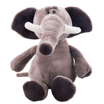 Kleines Plüsch-Maskottchen Kuscheltier Elefant mit Saugnapf 16cm