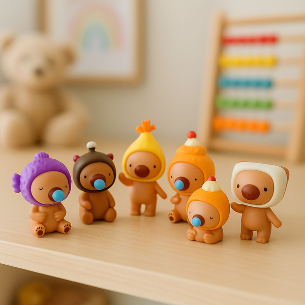 Überraschungs-Capybara-Baby-Figur-Spielzeug-Blindbox-Mix-Kollektion