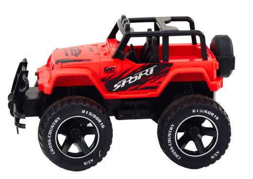 Spielzeugauto Ferngesteuertes Geländewagen RC 1:18 Rot