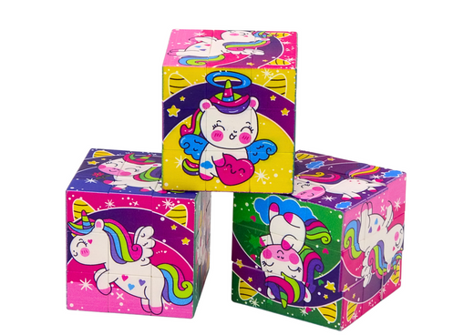 Magic Cube Lernpuzzle Einhörner Puzzle-Logikspiel