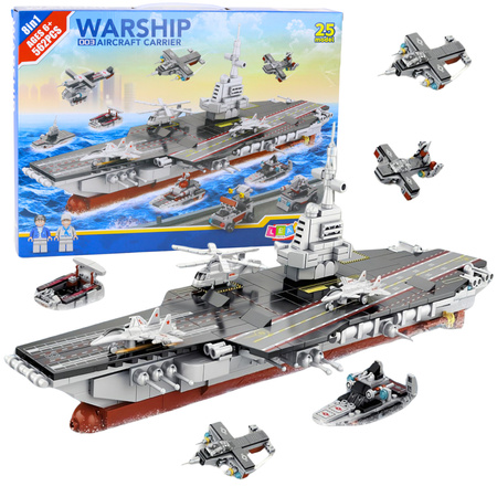 Aircraft Carrier Warship Construction Set 562pcs