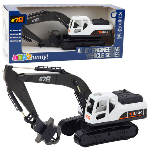 Crawler Excavator Grapple Movable Bucket 360° Rotation