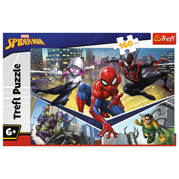 Puzzle - 160 - Siła Spidermana - Spiderman - Trefl 15422