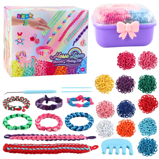 DIY Creative Kit for Making Bracelets Rubber Bands Accessories