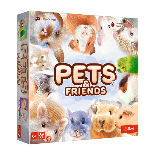 Familienspiel Haustiere & Freunde Trefl 02443