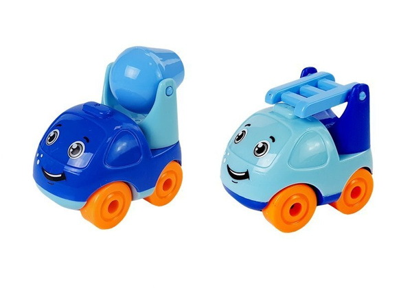 Tankstelle mit Autos, Lichtern und Sound