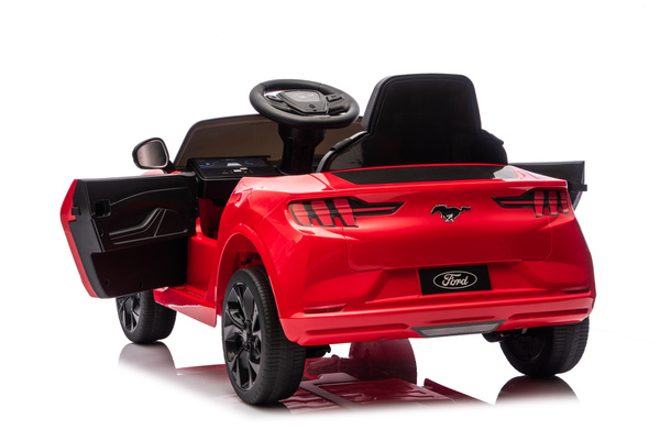 Ford Mustang Mach-E, rot, 24V-Batteriebetriebenes Auto