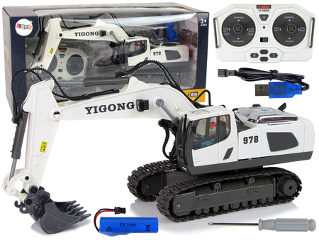 Remote Controlled Excavator Caterpillar Wheels 2.4 G Pilot