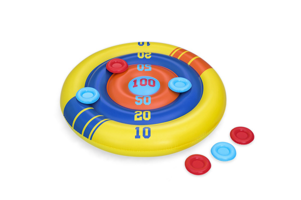 Inflatable Pool Game Arcade Shield, Frisbee 140 cm Bestway 52566