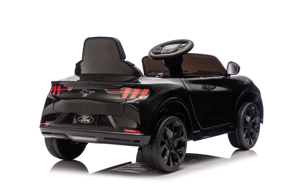 Ford Mustang Mach-E Black 24V Battery-Powered Car