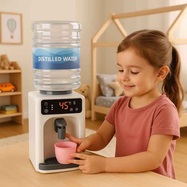 Interaktiver Wasserspender für Kinder mit Bechern, Lichtern und Geräuschen