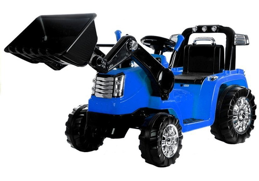 Elektroauto für Kinder Baggerlader Traktor Schlepper ZP1005 Blau 2.4G