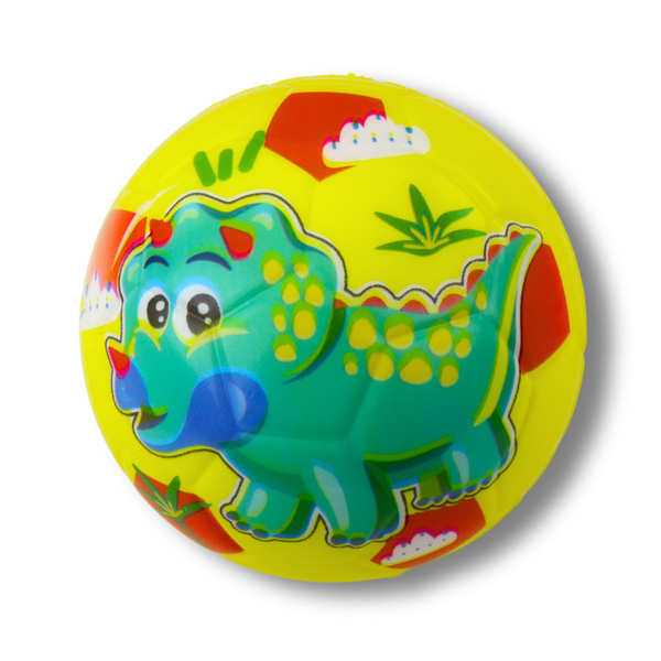 Hüpfball Knetschaumball Dinosaurier Bunt 10cm