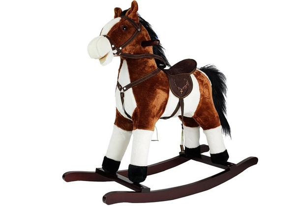 Rocking Horse Dark Brown 74 CM