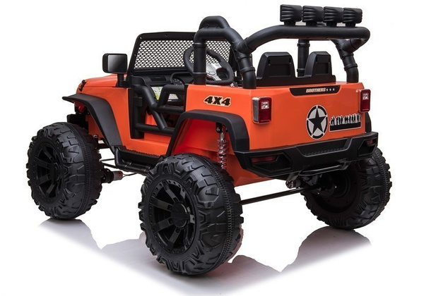 Jeep JC666 Electric Ride On Car Orange