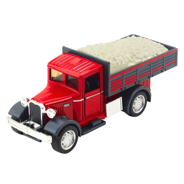 Classic Metal Truck Pull Back Lights Sounds