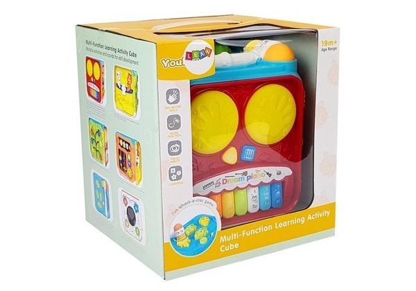 Educational Cube Sorter For Babies Sound Light