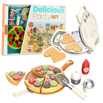 Pizza Waffle Set with Add-ons Kitchen Accessories for Kids