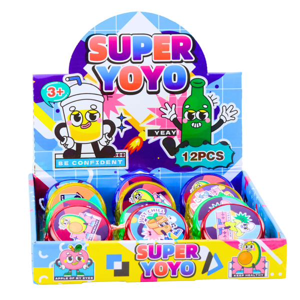 Classic Jojo Arcade Toy YoYo Lights 6 cm Mix