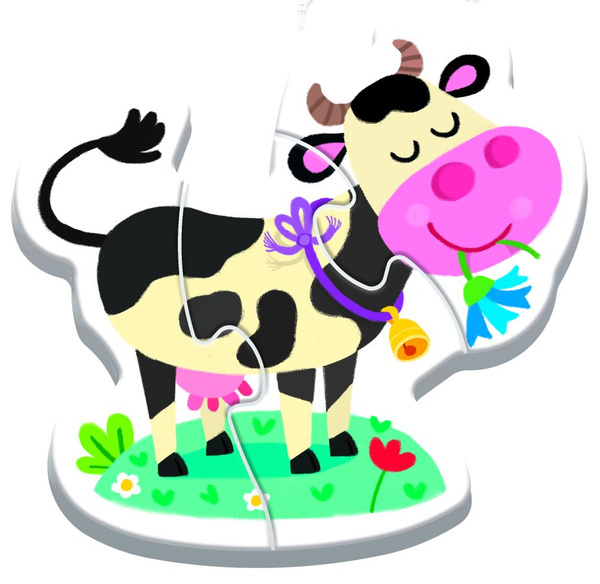 Puzzle - Baby Classic - On the farm - KAZSTUDIO SA Babaski i Miś 36127