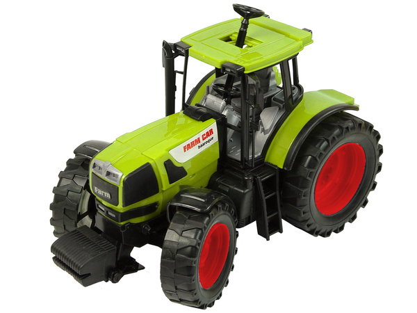 Traktor Roter Kipplaster Gelber Traktor 50 cm