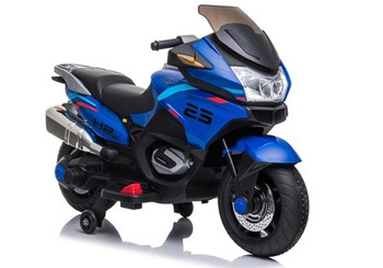 Kinderbatterie Motorrad XMX609 Modell Blau