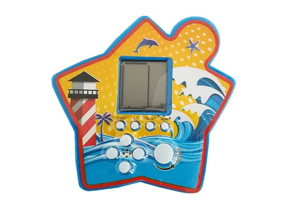 Tetris-Spiel Spielkonsole Tetris Spiel verschiedene Farben