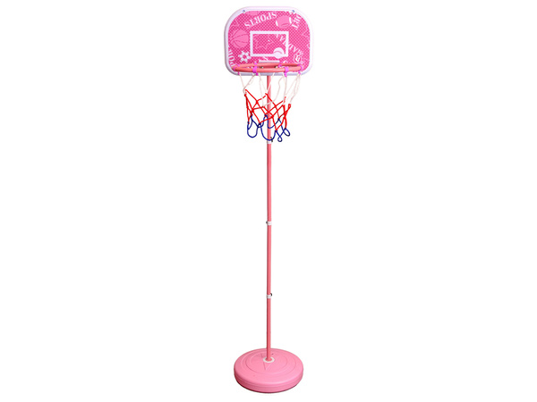 Kinder-Basketball Korbball Garten Rosa 170 cm