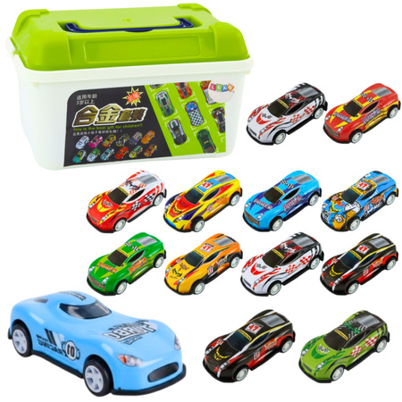 Federsatz im Koffer Colorful Cars 30 Stk