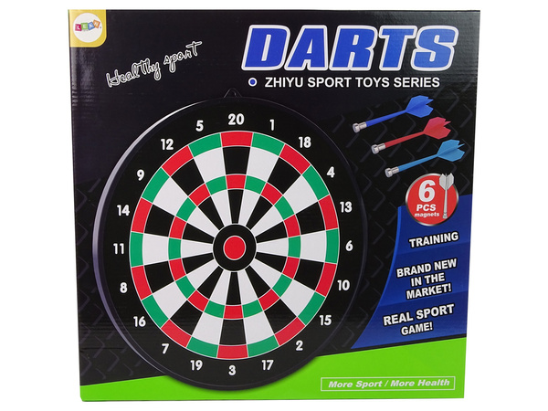 Dartscheibe mit magnetischen Darts 6 Stück