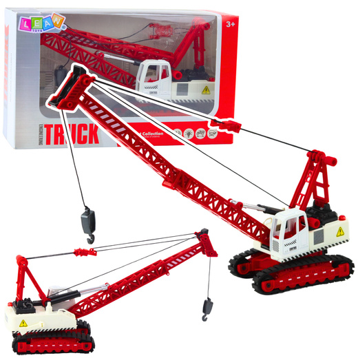 Crawler Crane Truss Light Adjustment Sounds Metal