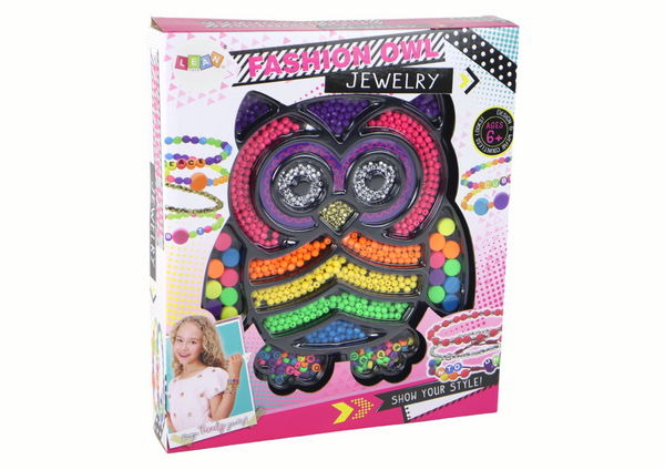 DIY Schmuckherstellungsset Perlen 3000 Teile. Eule