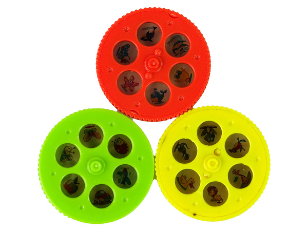 Zeichnung Projektor Fudge Pens Grün