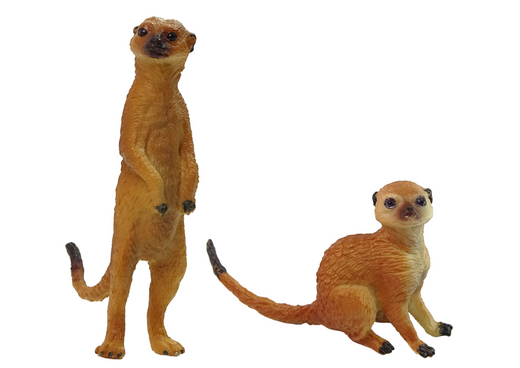 Set of 2 Figures of a Surykat  Animals of the World Series