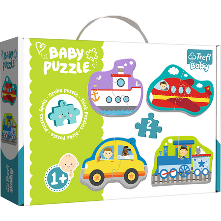 Puzzle - Baby Classic - Transport vehicles / Trefl Baby 36075