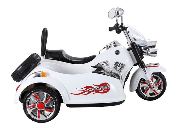 Motorrad SX138 Weiß