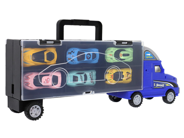 Auto Tir Trailer + 6 cars A trailer in the form of a suitcase