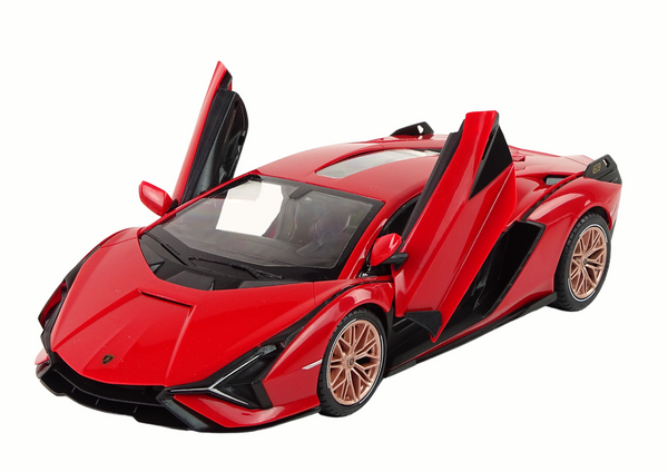 Auto R/C Lamborghini Sian FKP 37 Rastar 1:14 Rot mit Fernsteuerung