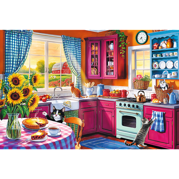Puzzle - 300 EasyPiece - Poranek w kuchni - Trefl 23102