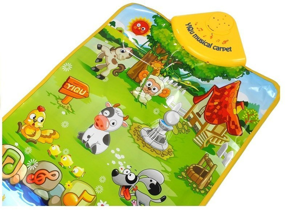 Educational and Musical Animal Noises Farm Mat