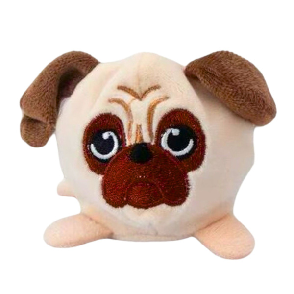 Plüschtier Squeezable Squishy mit Wasserbällen Hund Katze 6 cm