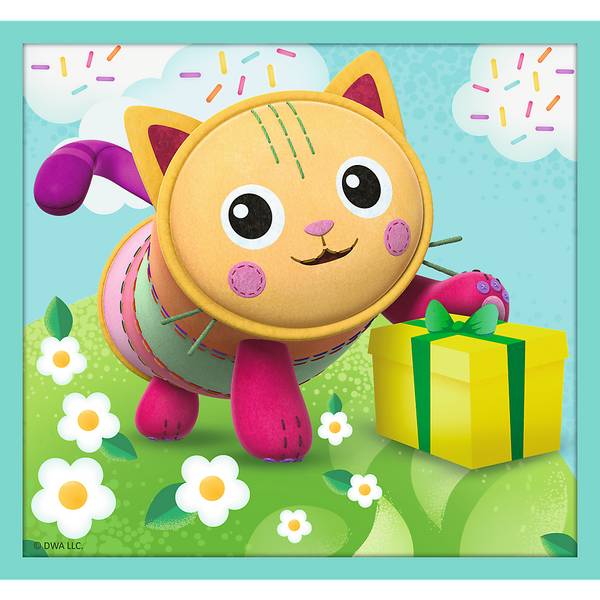 Puzzle - 10w1 - W świecie Gabi - Koci Domek Gabi - Trefl 96003
