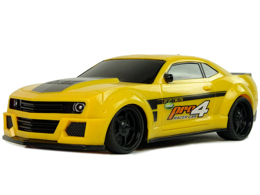 Autka R/C Pościg Policyjny Patrol Żółte Auto Sportowe Piloty 