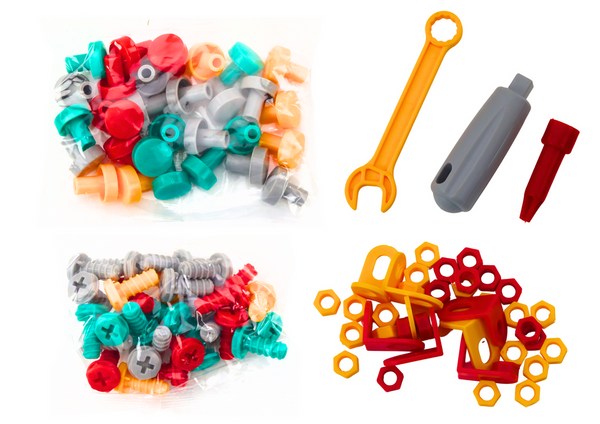 Multifunktionaler Tisch 4in1 Blöcke Angeln Zeichnen Blau