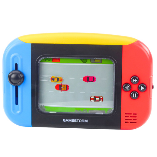 Console Adventure Game Arcade Sounds Backlit Screen